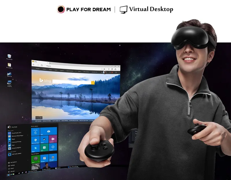 Virtual Desktop Is Now Available On Play For Dream MR