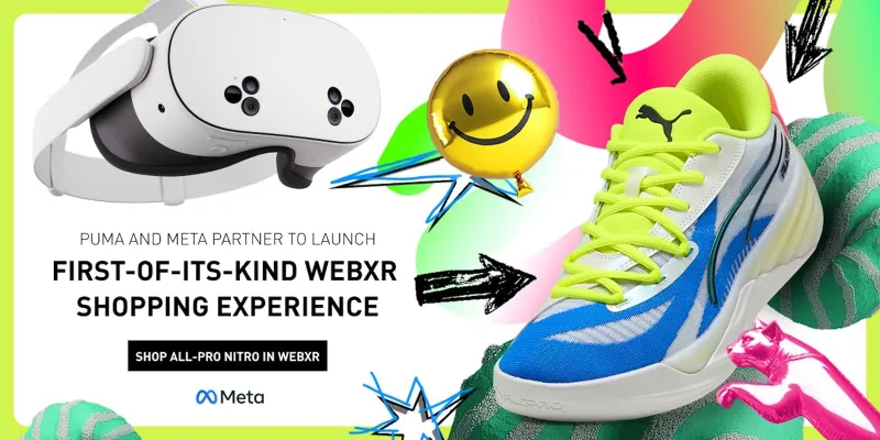 Puma Made A Quest-Only WebXR Shopping Experience For Its Latest Shoe