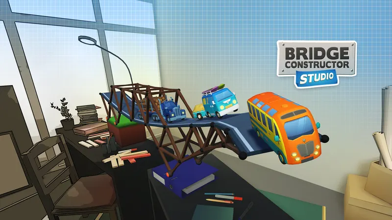 Engineering Puzzle Sandbox Bridge Constructor Studio Reaches PC VR & PS VR2