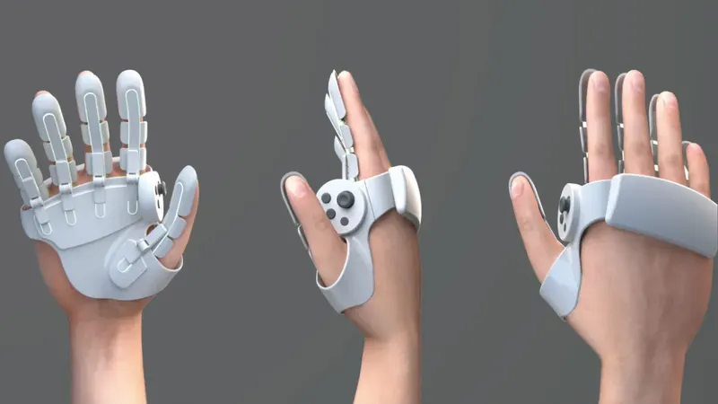 Sharp Is Developing A Hybrid Haptic VR Glove & Controller