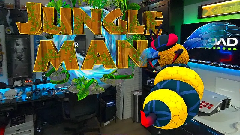 Swinging Through Jungle Man: A Compelling Mixed Reality Adventure