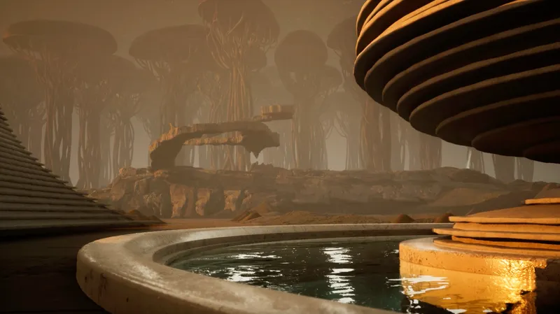 Alien Perspective Turns A Painting Into An Immersive World