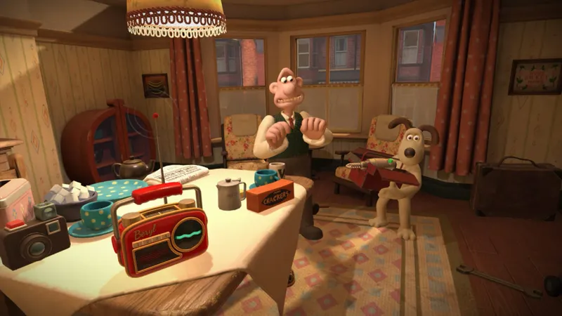 Wallace & Gromit In The Grand Getaway Out Now On PlayStation VR2
