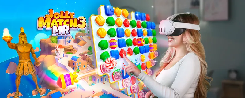 Play JollyCo’s New Match-3 Mixed Reality Experience