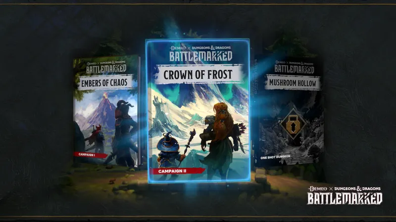 Demeo x Dungeons & Dragons: Battlemarked Reveals Crown Of Frost Campaign