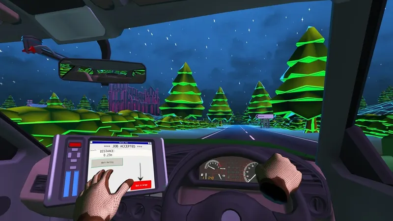 Synthwave Courier Sim Transmission: Shortwave Is Out Now On Quest