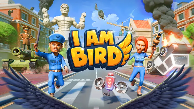 Fly, Cause Chaos, and Save the City in New Folder Games’ Sim I Am Bird