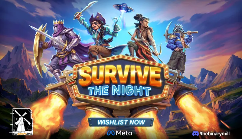 Survive The Night Is A VR Co-op Roguelite From The Developers of Into Black & Resist