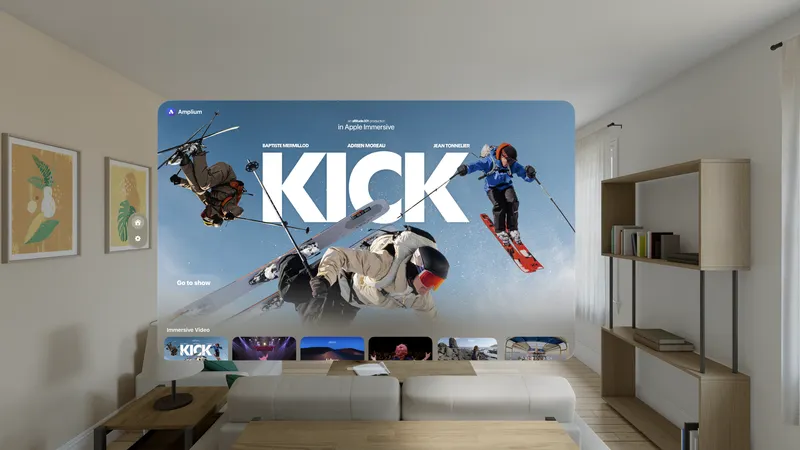 Amplium Makes Room For A Wider Range Of Apple Immersive Video On Vision Pro
