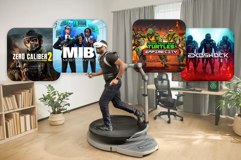 Virtuix Brings Native VR Treadmill Support to Meta Quest Games With Omni One For Quest