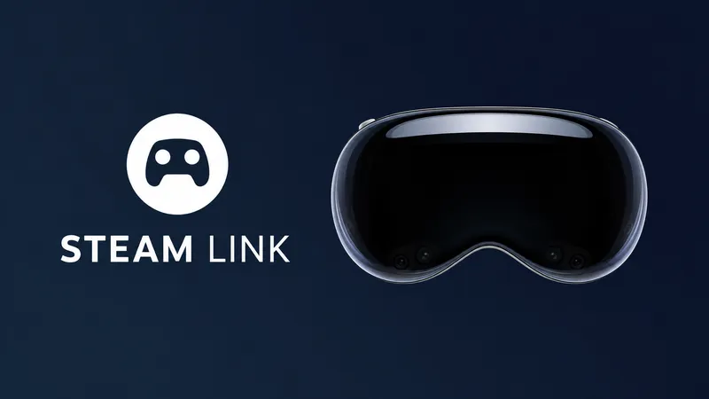 Valve Released A (Flatscreen) 4K Steam Link visionOS App
