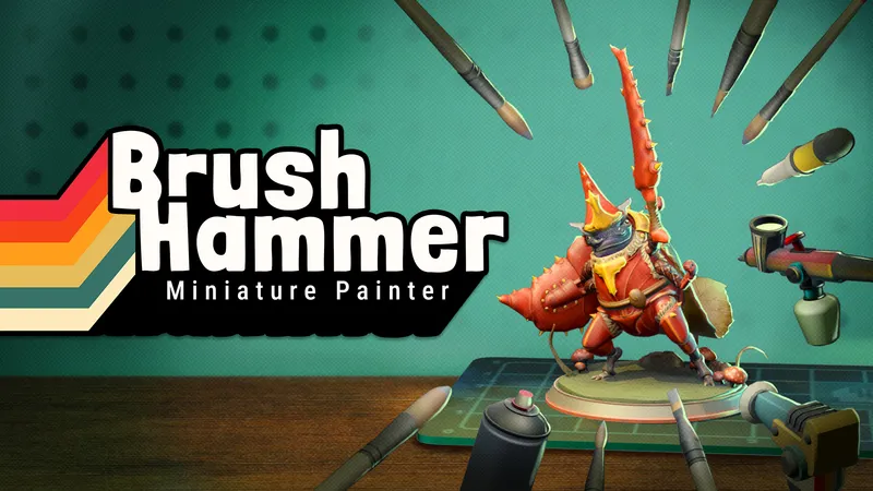 BrushHammer: Miniature Painter Drops on Meta Quest Later This Month