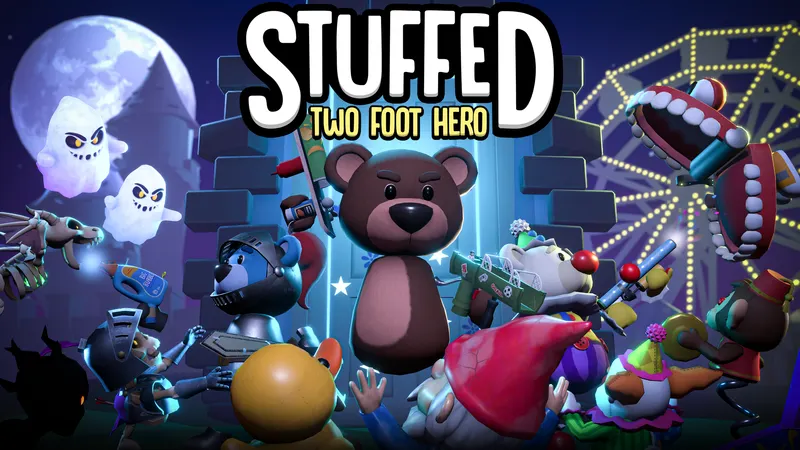 Stuffed: Two Foot Hero Is A New VR Wave Shooter Coming To SteamVR & Meta Quest