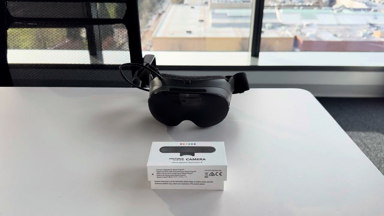 Arcturus Vision: $150 Accessory Adds Color Passthrough To Steam Frame