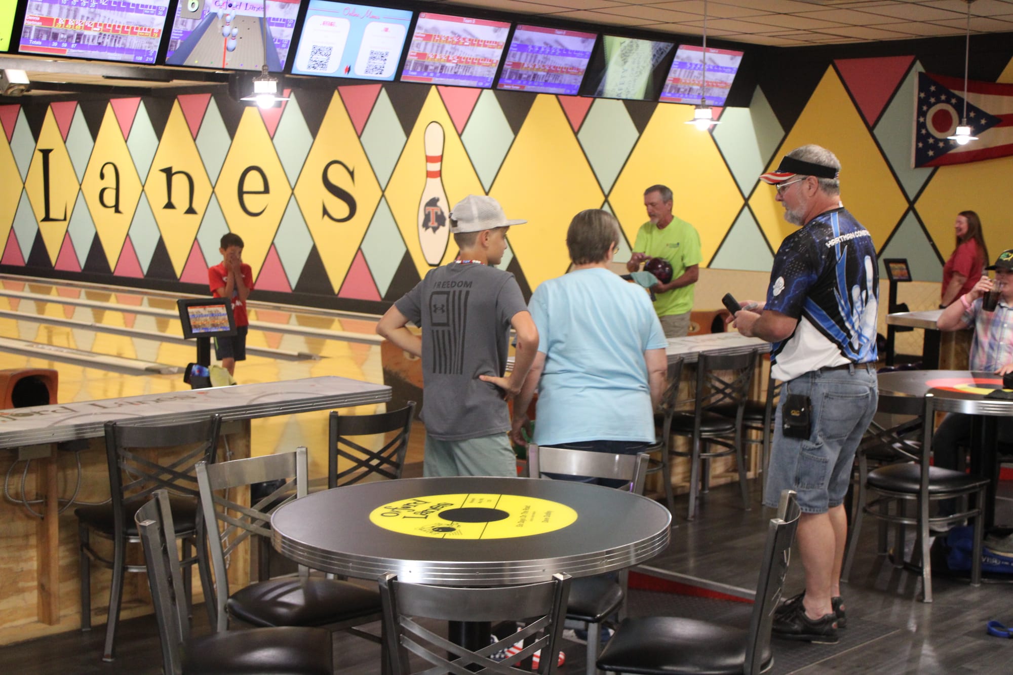 Attendees at Generation Gap enjoy the social atmosphere