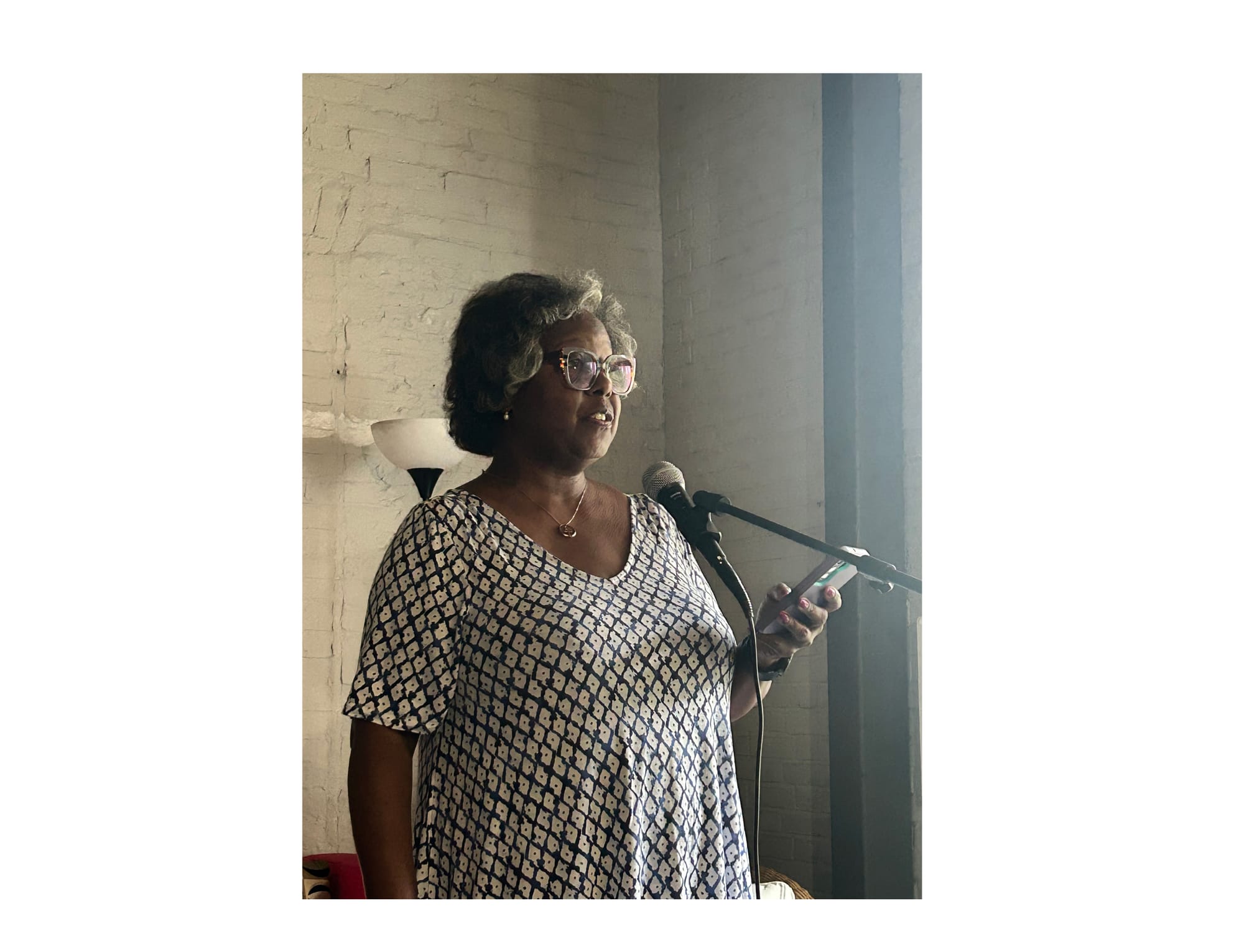 &nbsp;Reverend Vanessa Cummings speaks to participants of the “Good Trouble Lives On” event on July 17 in Oxford.