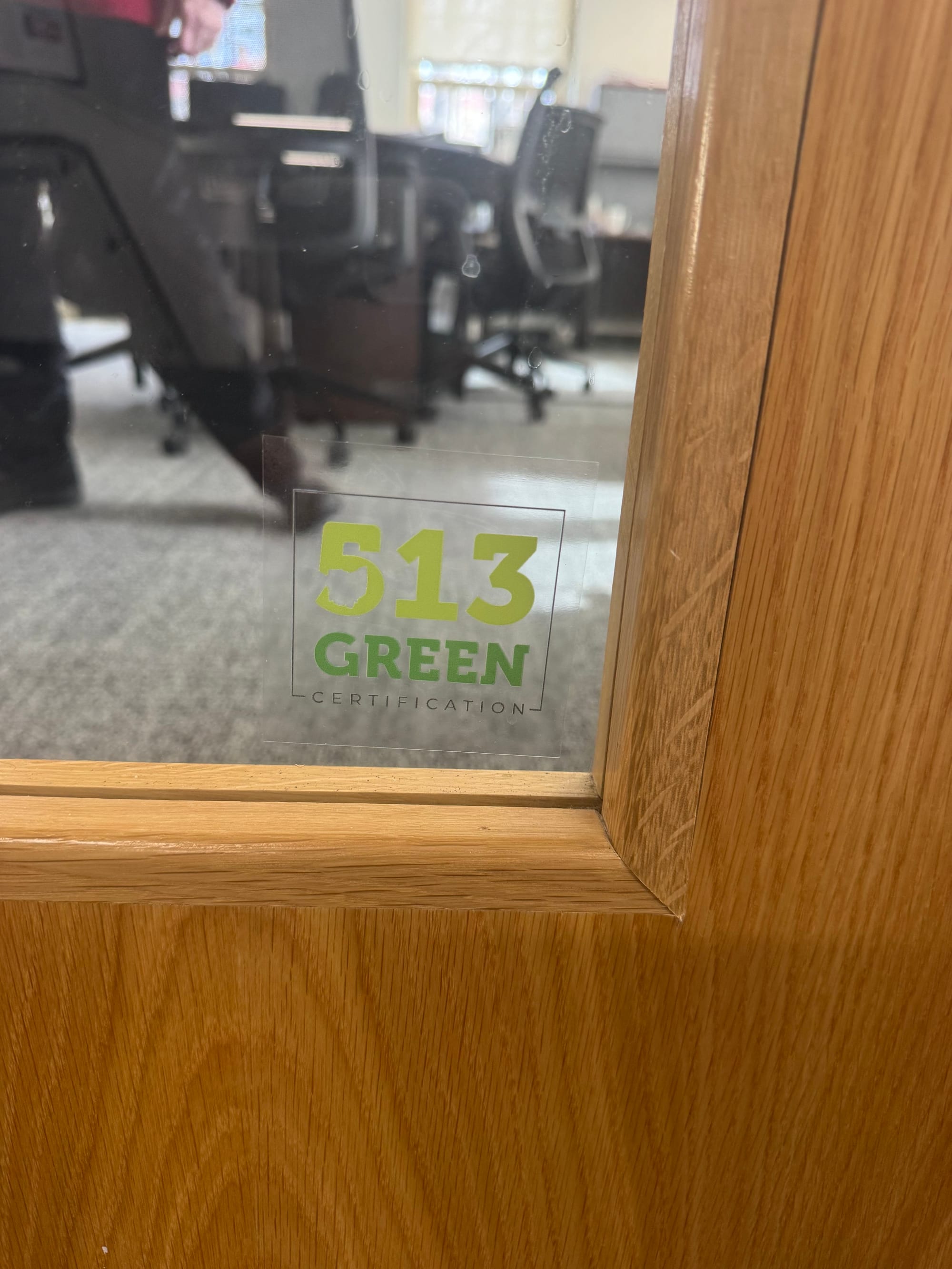Energy Improvement Matters (EIM) window cling picture.