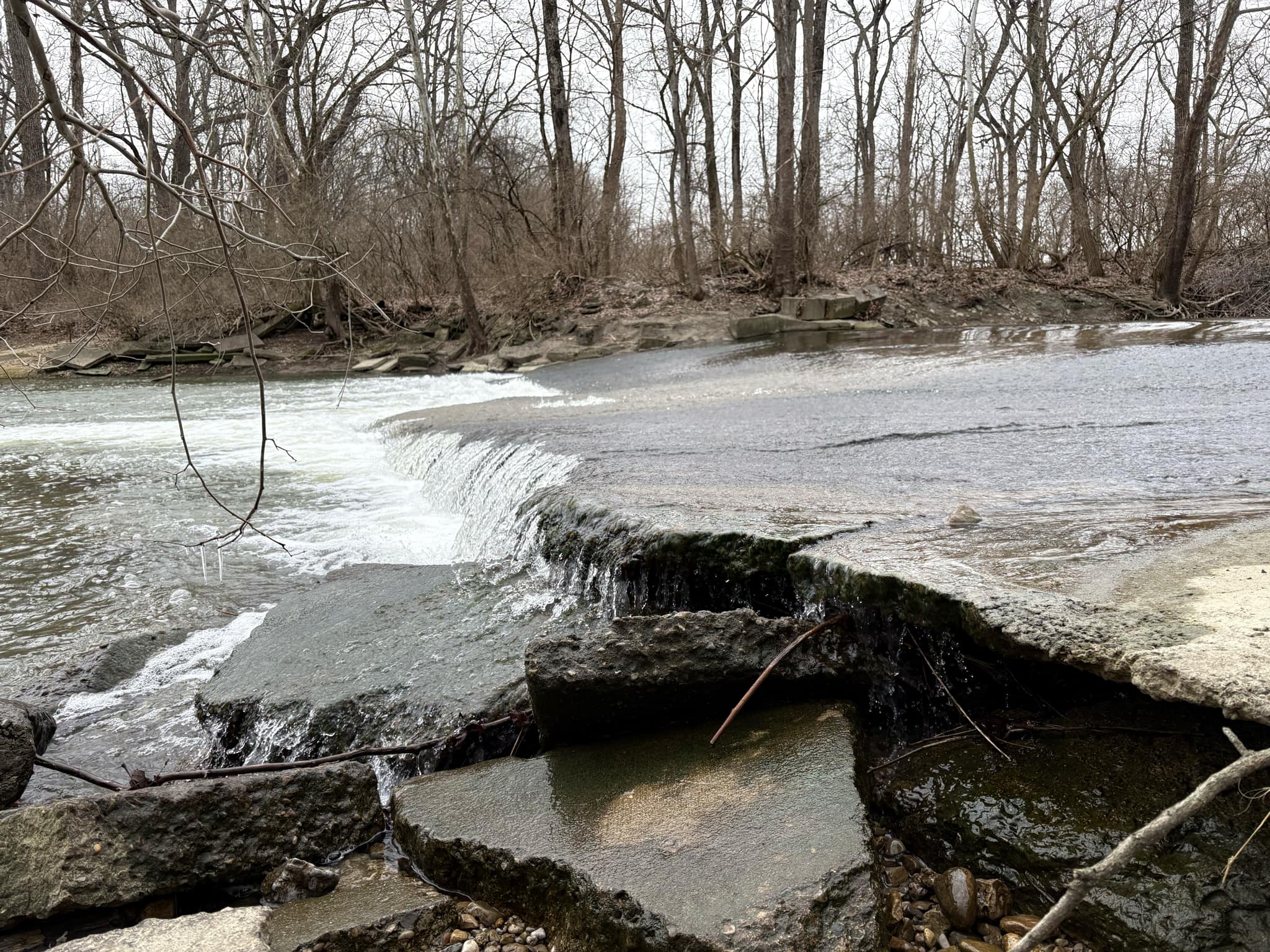 The Miami University Equestrian Center dam