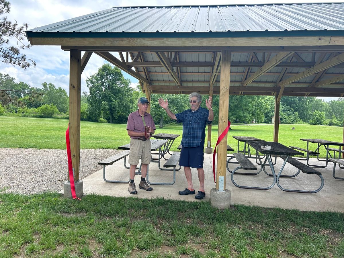 New pavilion opens at Hueston Woods