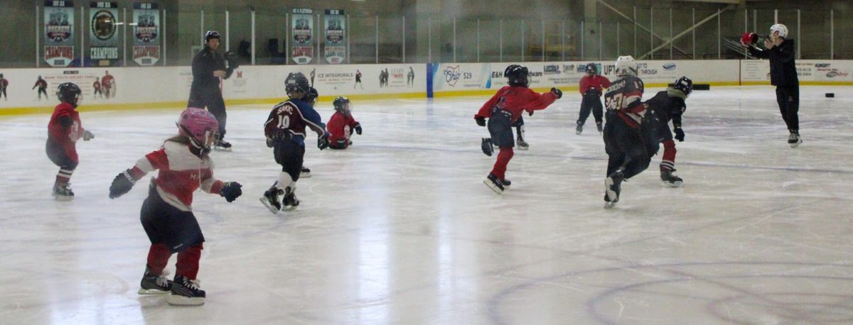 Goggin's youth hockey program brings beginners to the ice