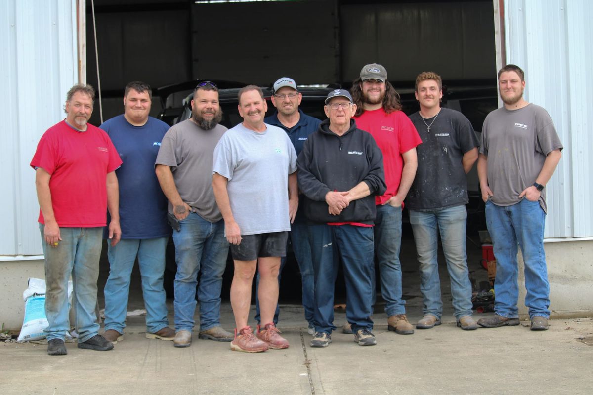 Family-owned auto body shop still open after fire