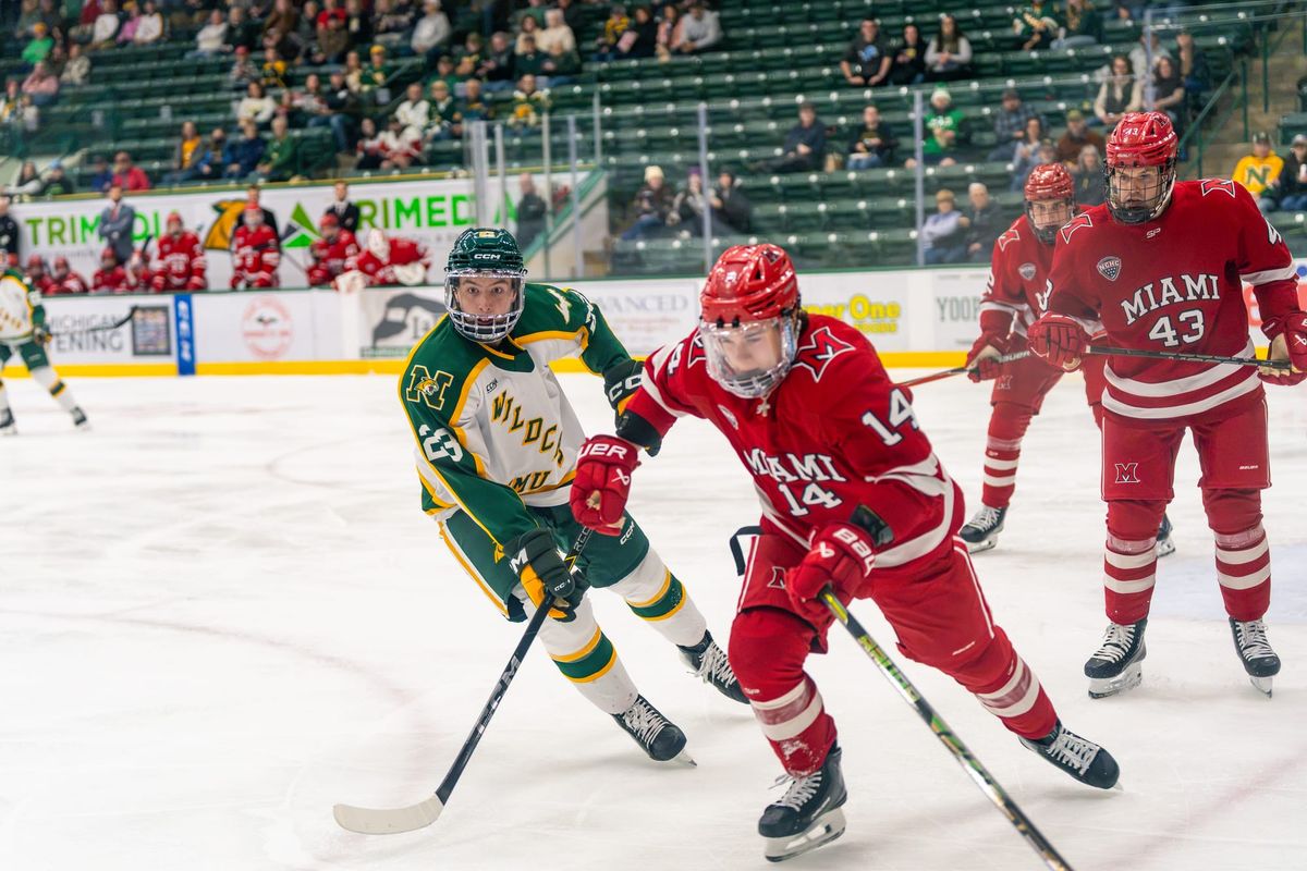 Preview: Miami hockey faces Robert Morris in home-and-home series