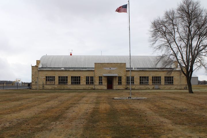 Miami University Airport seen from the front