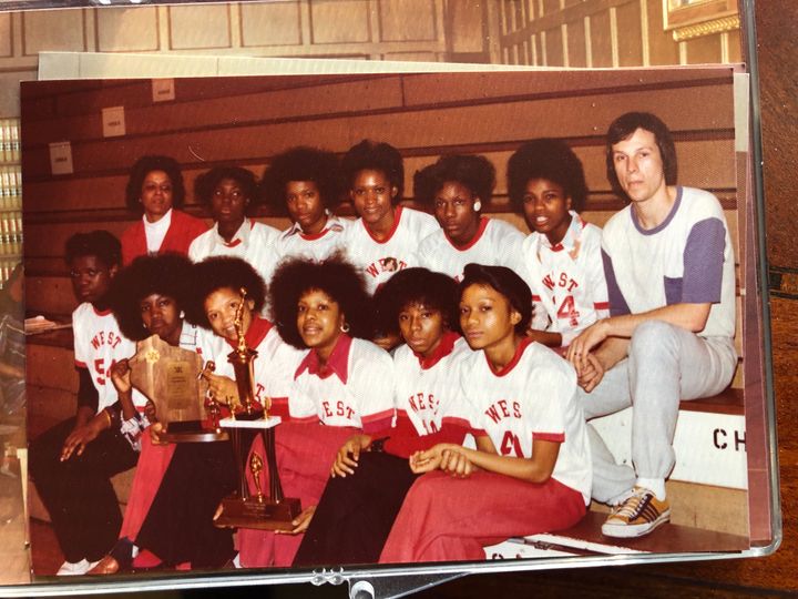 Richard Campbell was a assistant coach for girls’ basketball when he used to teach high school English
