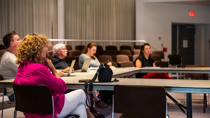 The Public Arts Commission met on Aug. 11 to discuss the three finalists for Oxford’s next public mural.