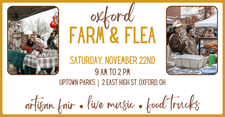 Third annual Farm & Flea hops to Oxford