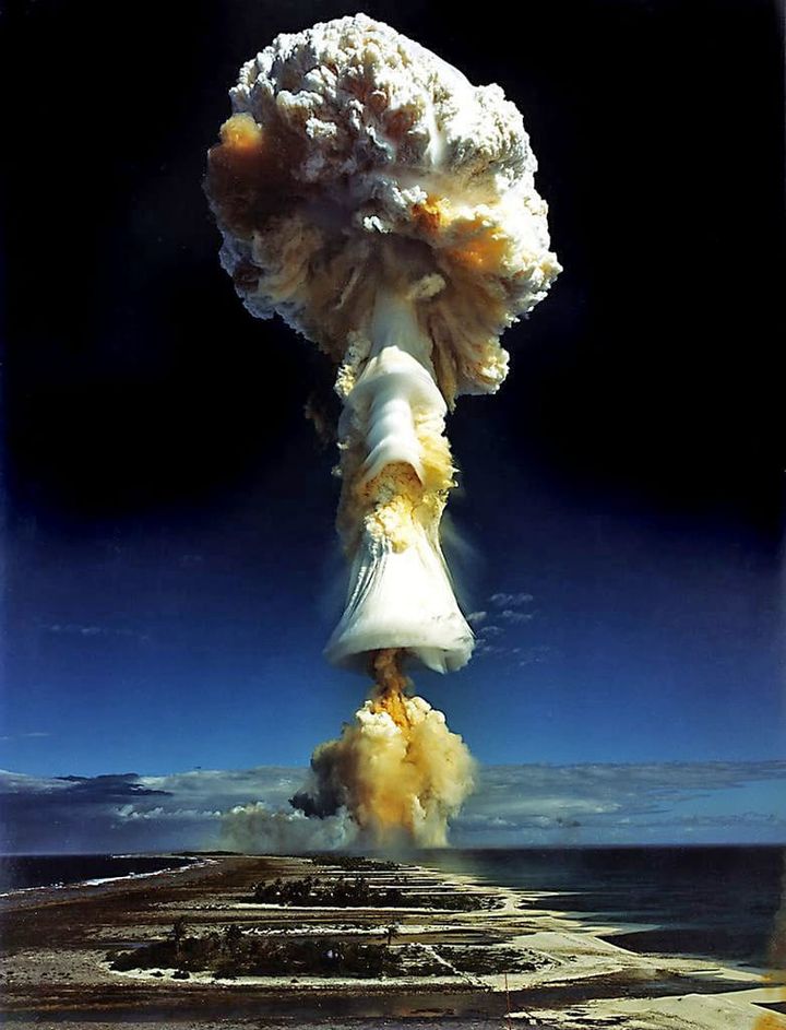 Atomic blast.