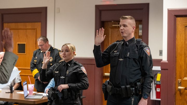 Two officers join Oxford Police Department’s tight-knit family