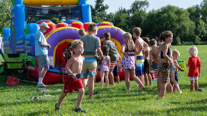 Families and children have a blast at the Back to School Bash
