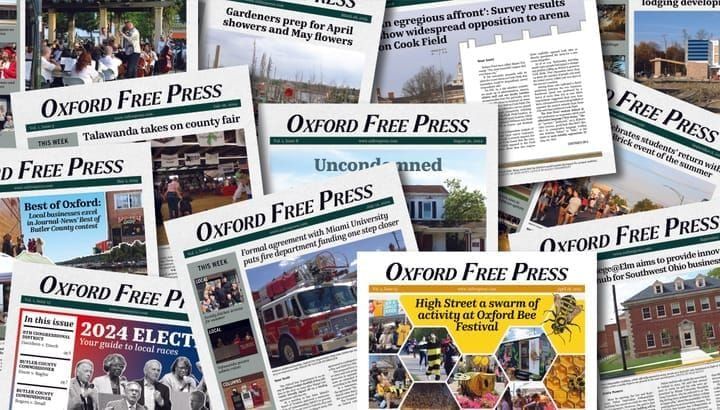 Oxford Free Press, The Miami Student to hold public forum