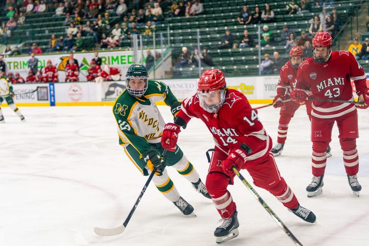 Preview: Miami hockey faces Robert Morris in home-and-home series
