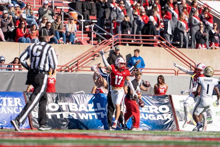 Recap: Miami football head coach Chuck Martin earns 150th career win after 34-14 win over Akron