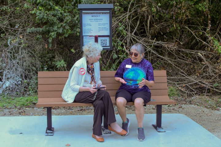 Age-Friendly Oxford finishes installing 2 of 3 ‘chat benches’ in local parks
