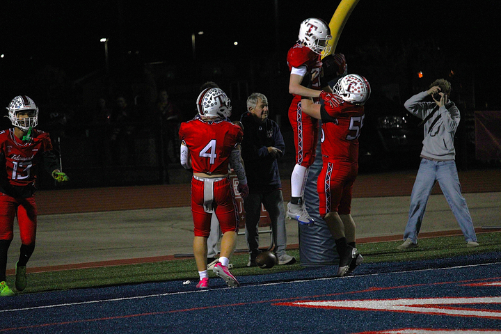 Talawanda football closes out regular season with dominant 42-0 win on senior recognition night