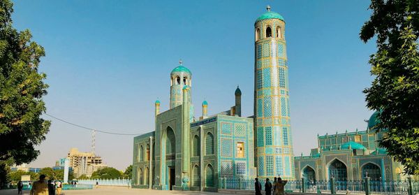 Blue Mosque in Mazar-i-Sharif, Afghanistan