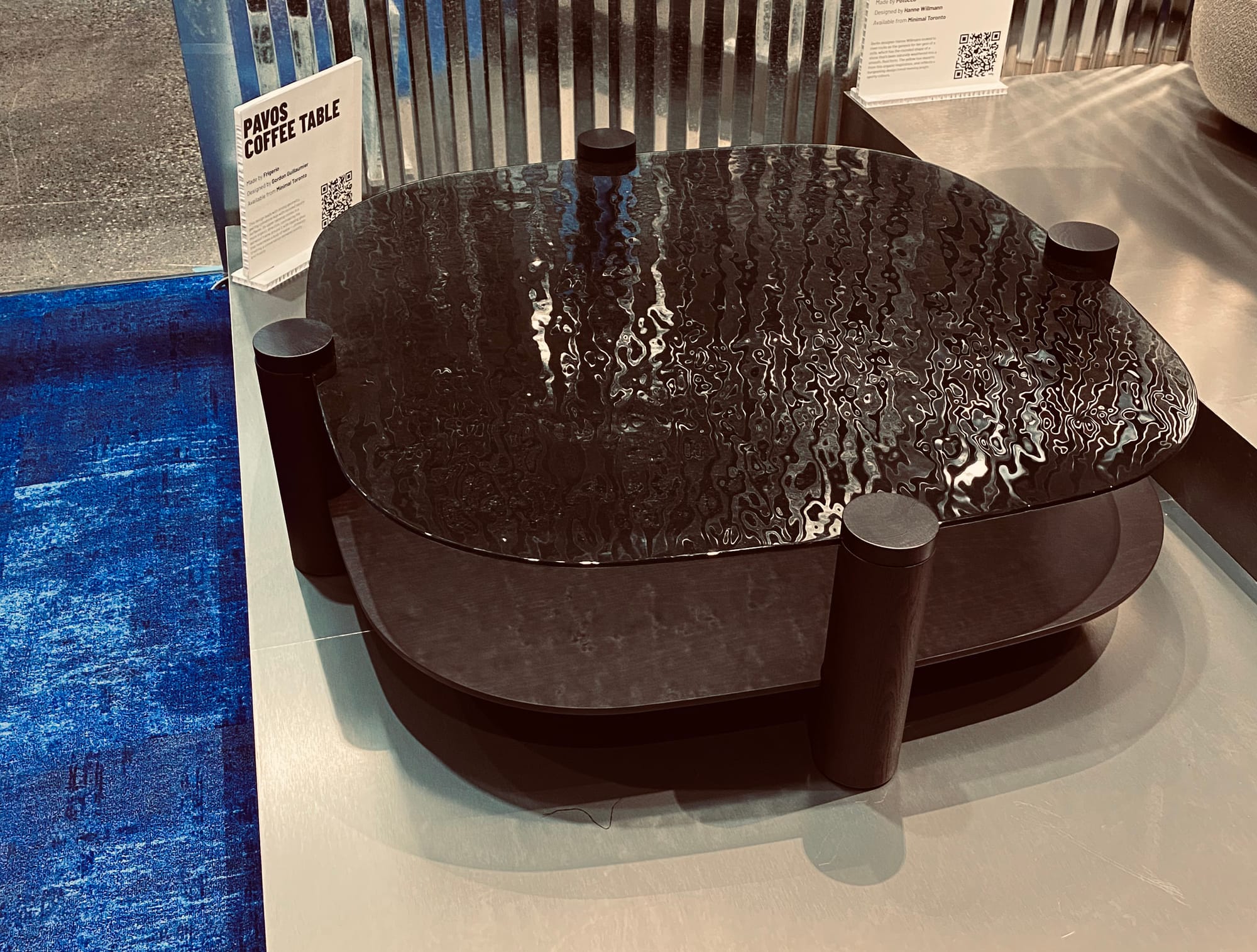 Pavo's coffee table.