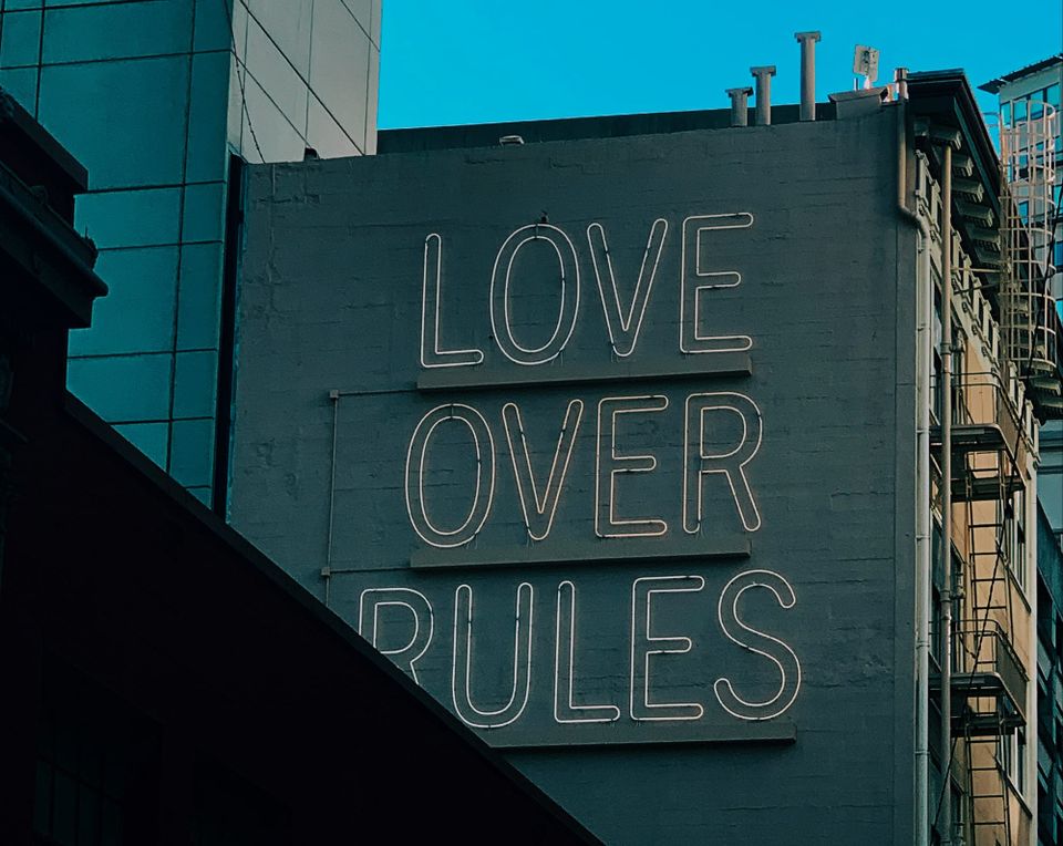Breaking a design rule – joyfully