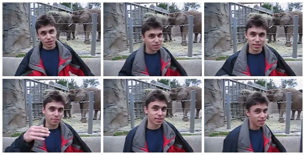 "That's pretty much all there is to say." (YouTube / jawed, 2005)