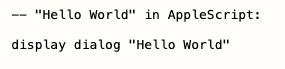 Hello, World