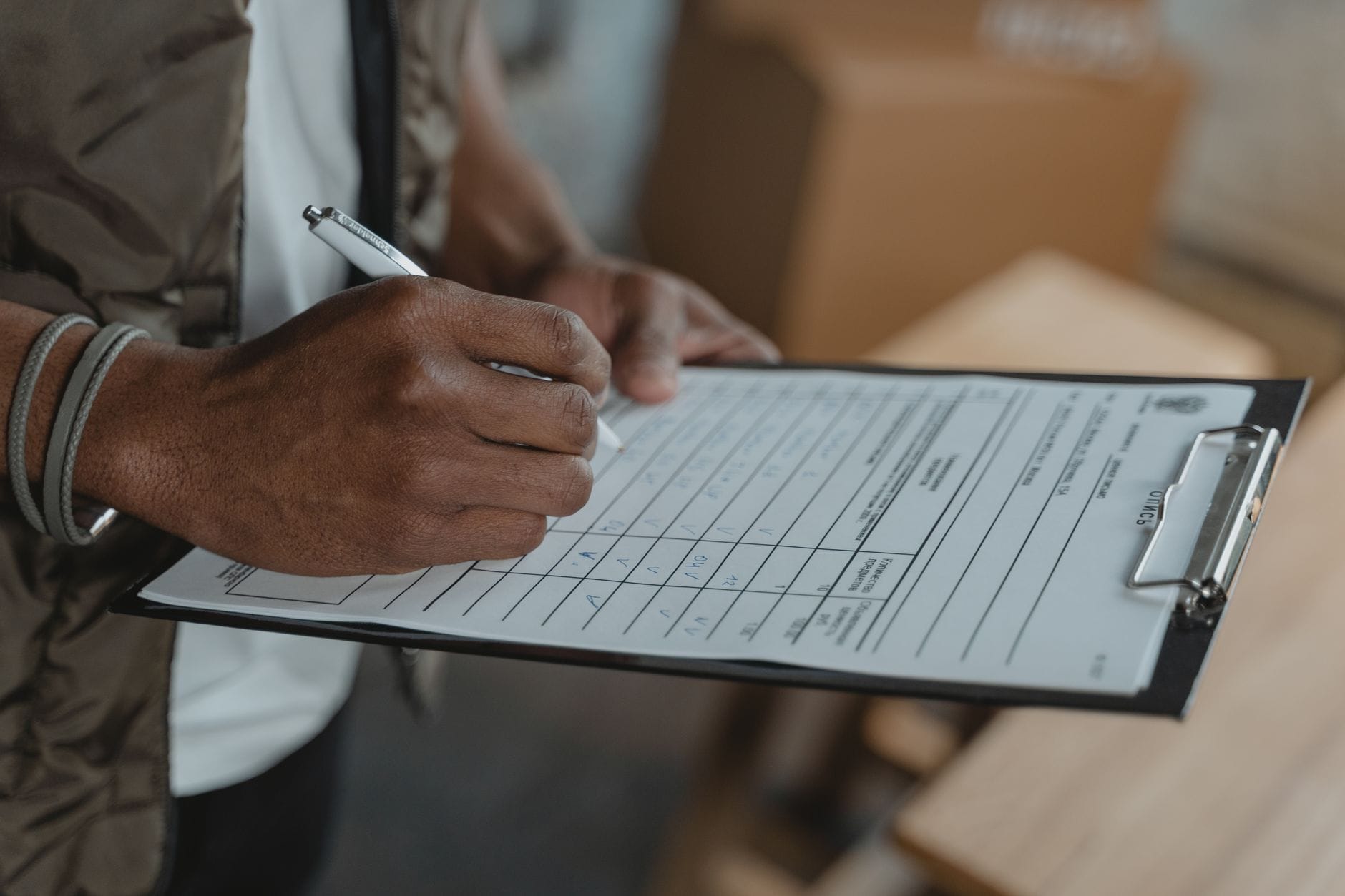 Checklist with checkmarks showing systematic process steps