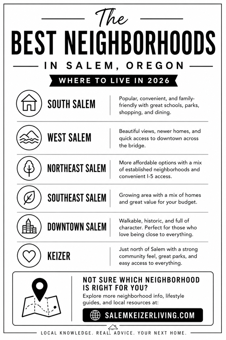 Best Neighborhoods in Salem, Oregon (Where to Live in 2026)