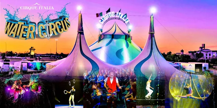 Cirque Italia’s Silver Water Circus Opens Friday in Keizer Oregon