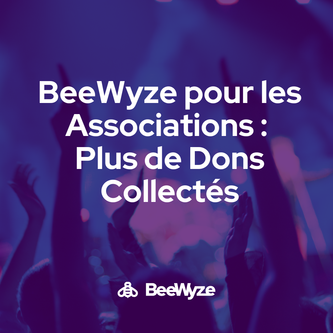 Dons collectés via la plateforme BeeWyze lors d'un concert
