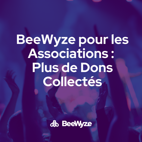 Dons collectés via la plateforme BeeWyze lors d'un concert