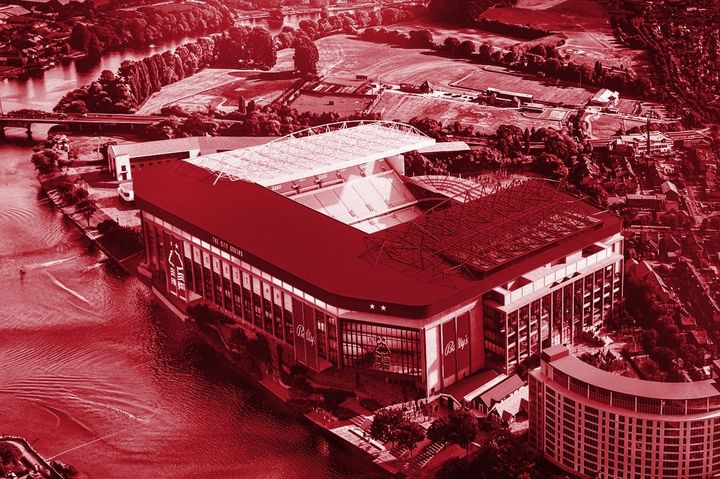 City Ground redevelopments, Morgan for England and Glasner's weight