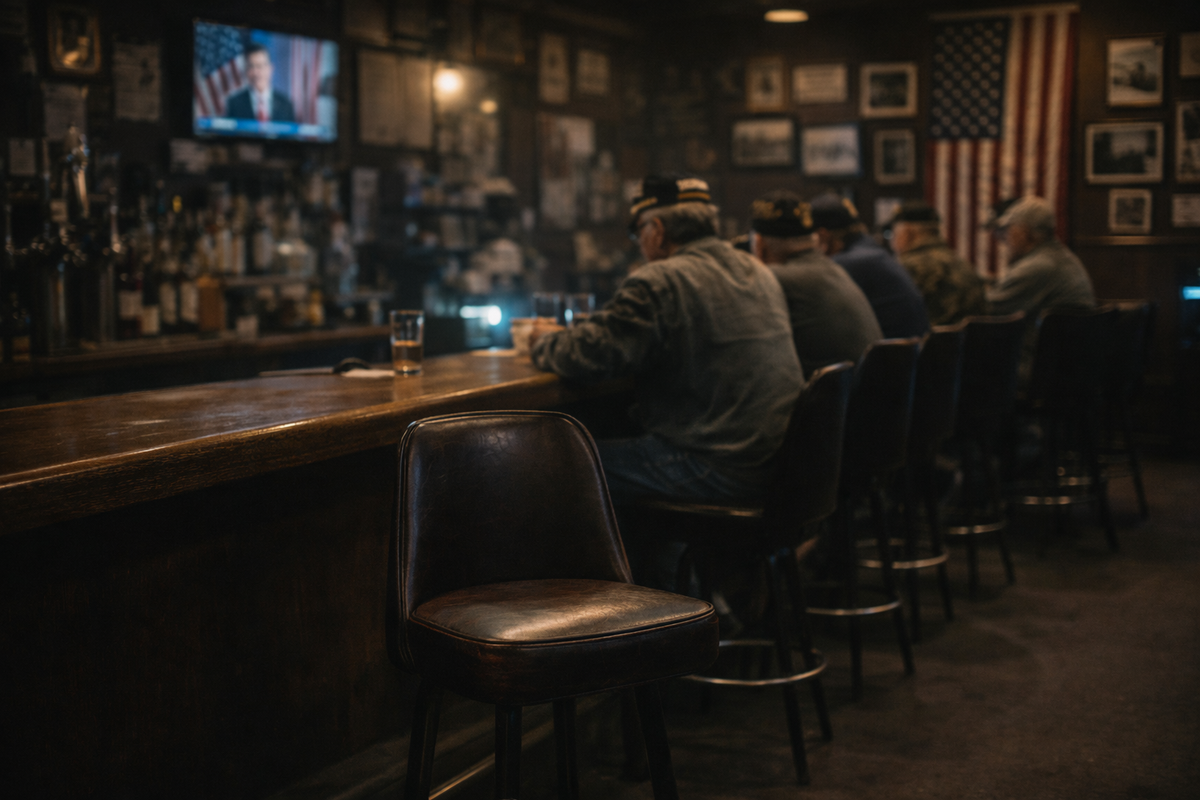 The Last Barstool at the VFW